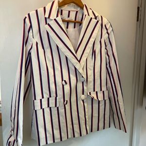 New with tags! Striped jacket